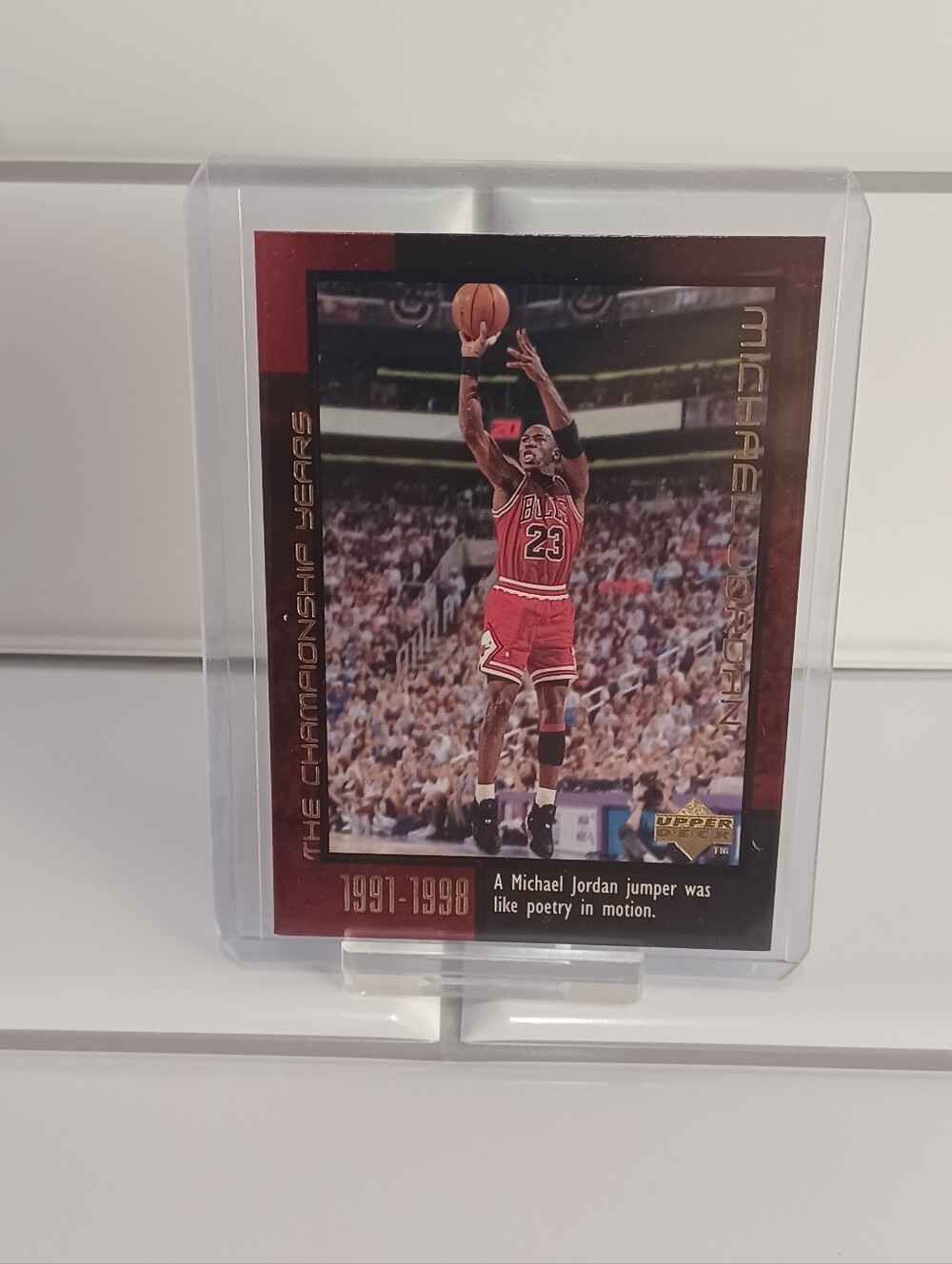 Michael Jordan, THE CHAMPIONSHIP YEARS UPPER DECK 1991-1998